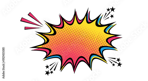 Comic book explosion