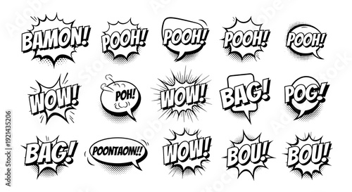 Comic book explosion sound effects