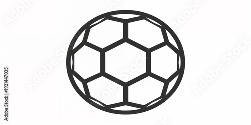 A golden soccer ball sports equipment sphere is isolated on a white background for professional football competition or leisure play activity