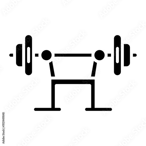 Bench Press Icon