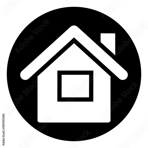 Home icon vector. Home page  Illustration sign. Homepage symbol. Main page logo.