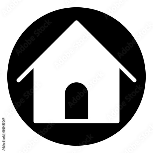 Home icon vector. Home page  Illustration sign. Homepage symbol. Main page logo.