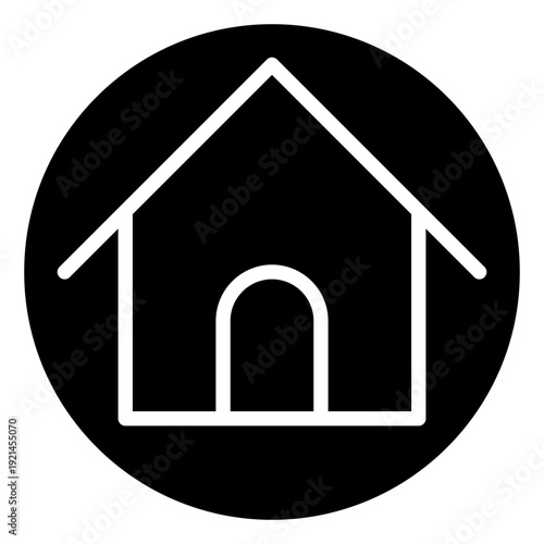 Home icon vector. Home page  Illustration sign. Homepage symbol. Main page logo.