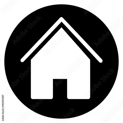 Home icon vector. Home page  Illustration sign. Homepage symbol. Main page logo.