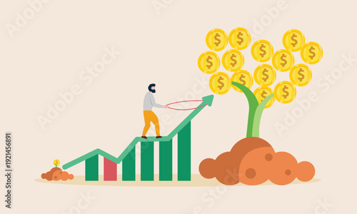 Investment Growth and Profit Harvesting