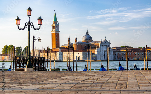View of San Giorgio Maggiore from Venice (Italy)