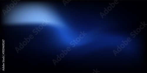 Color gradient lights on black background, abstract blue and red grain gradation texture, abstract background vector