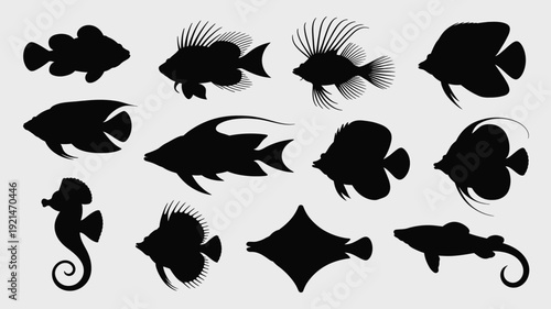 A vector file with a simple text label