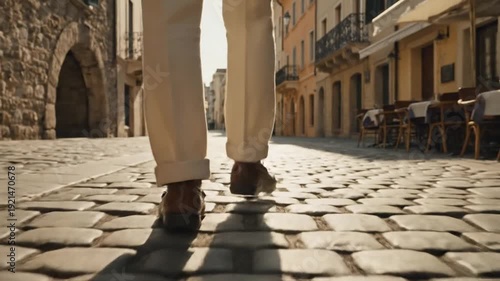 Walking Through History - A Cobblestone Journey in Europe.