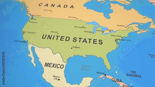 North and South America continent maps vector illustration with country borders and geographic outline design