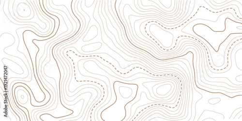 abstract diagram discovery topographic map banner texture background.Vector geographic contour map. Background of the topographic map. Topographic map lines, contour background.