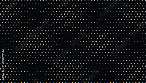 Abstract Luxury Metallic Architectural Digital Dotted Diamond Grid Vector Background