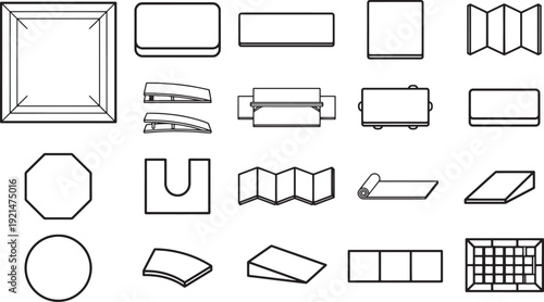 A Collection of simple and minimalist design objects, ready to be integrated into any project or application. 