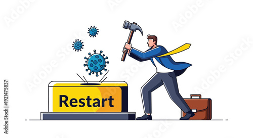 Man restarting business after setback