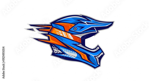 Stylized Dolphin Logo Design Element.