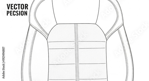 Tactical Vest Vector Illustration Design.