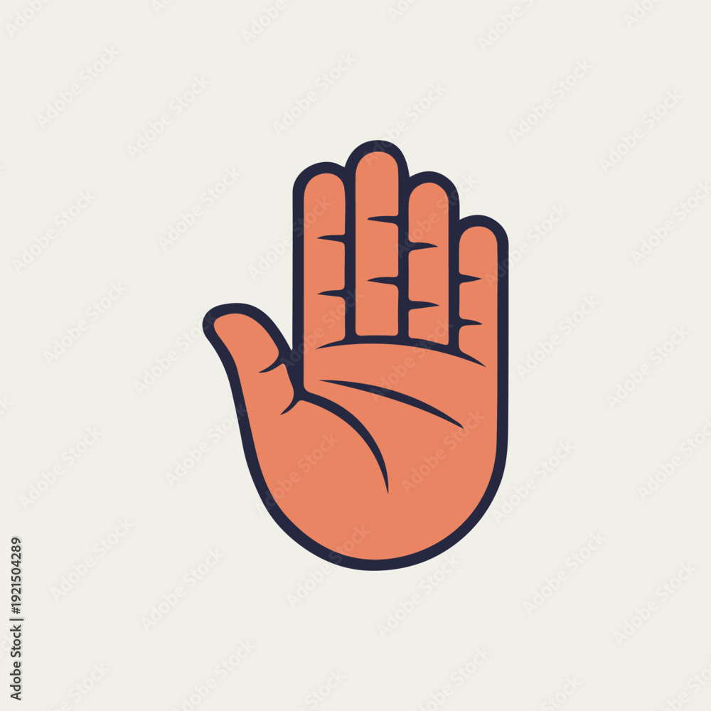 Obraz premium hand sign icon