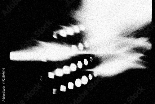 High Contrast Black and White Distress Texture