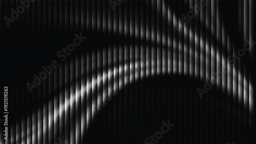 Abstract metallic background with a textured, wavy pattern divided into two sections with different textures.