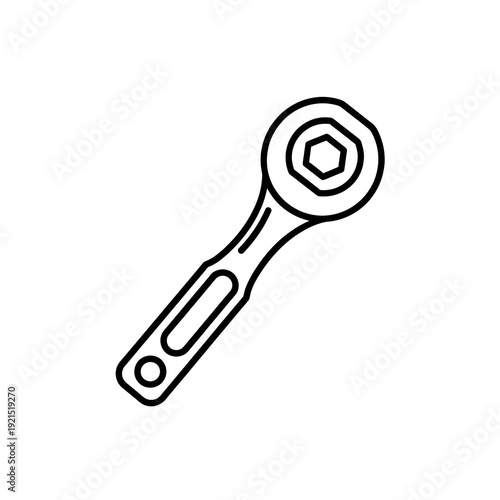 Socket Wrench Tool Equipment Machinery Hardware.
