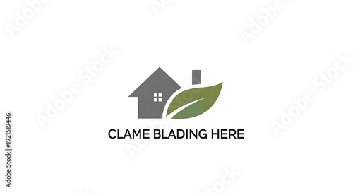 Free Download Eco friendly home logo design template. - GFXLoad