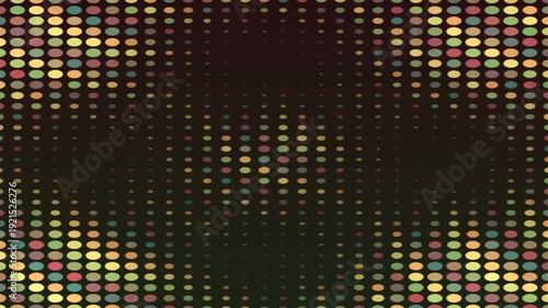 Wallpaper Mural Abstract colorful dots pattern background video footage. Torontodigital.ca