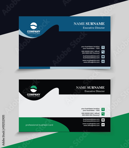 official professional Modern Business Card design