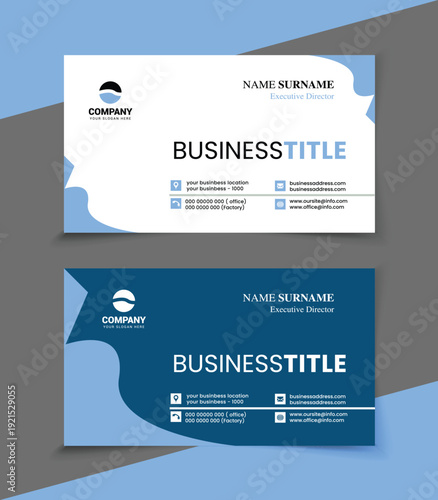 official professional Modern Business Card design
