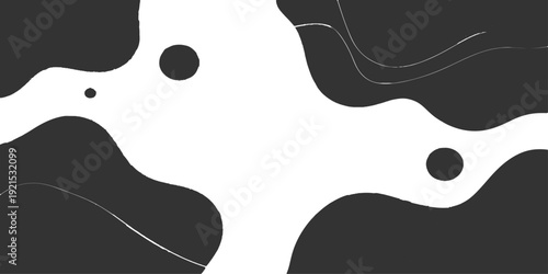 Artistic vector illustration featuring a black silhouette of a woman and a girl with a cat symbol and dog icon representing love and beauty in a 3d fashion design for people