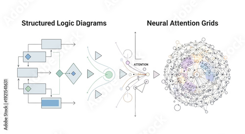 Structured Logic Diagrams and Neural Attention Grids Visualizing Complex Systems.