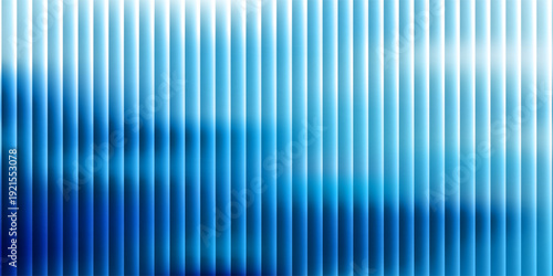 Soft glass ripple gradient in icy pale blue and lavender hues. Delicate reeded texture with frosted distortion effect. vector illustration