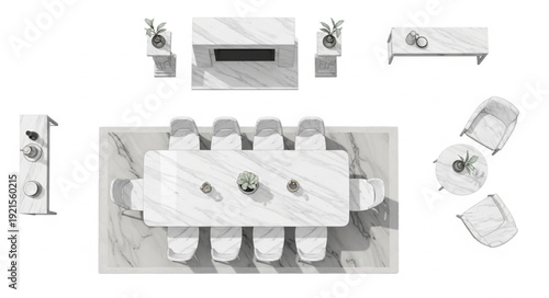 Bathroom Faucet Assembly Parts Isometric.