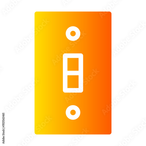 switch off gradient icon