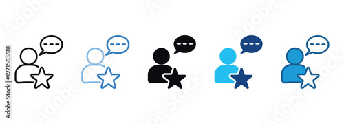 Expertise Icon Set Multiple Style Of
