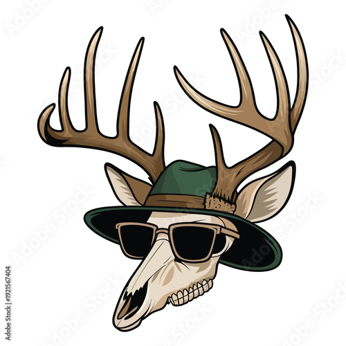 deer head vector