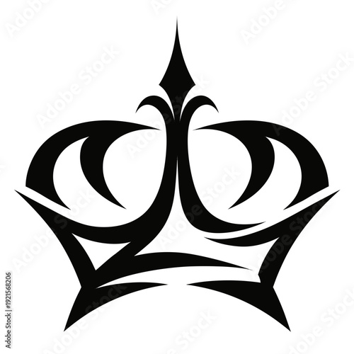 Vector of a king crown