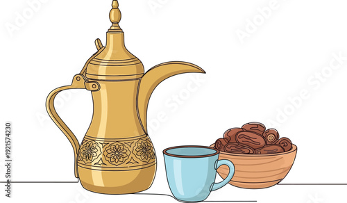 Collection of tropical trees and plants, including palm, banana, and flowering trees, stylized flat design elements vector illustration set