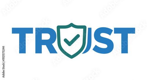 Emblematic design illustrating digital trust, data integrity, and secure verification processes for modern confidence