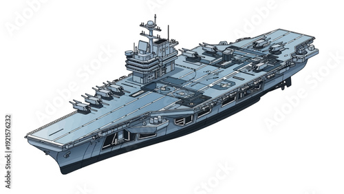 Aircraft Carrier Ship Naval Vessel Military.