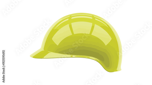 Yellow hard hat helmet safety