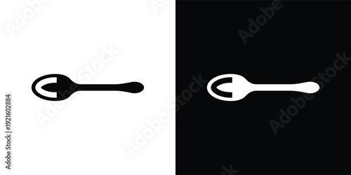 Modern Letter C Spoon Logo Design for Restaurant and Food Brand Identity