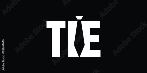 Modern Tie Wordmark Logo Design for Fashion and Apparel Brand