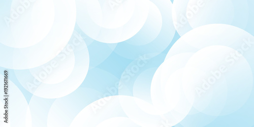 Soft simple blue gradient abstract background  semicircle shape abstract simple modern