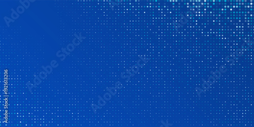Modern blue Tech Finance Fintech Background Abstract Pixel Pattern. Abstract Business Tech Science abstract
