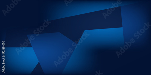 Black dark navy blue silver abstract pattern background. Geometric shape. Line triangle angle fold polygon diamond 3D modern