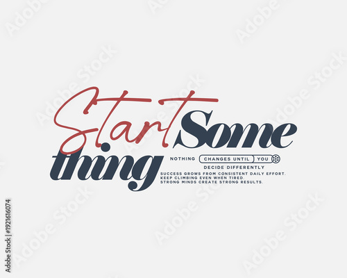 Modern streetwear Aesthetic quotes typography graphic tee design templates