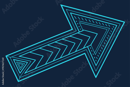 Abstract geometric background vector
