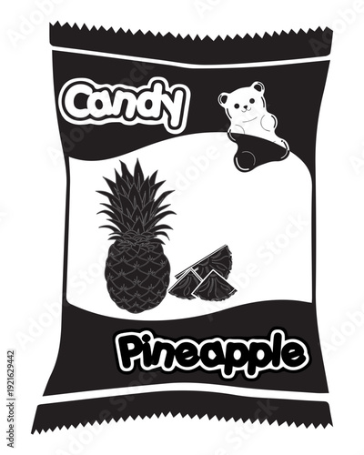 Pineapple Candy Packaging