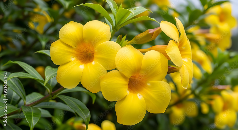 Fototapeta premium yellow flowers