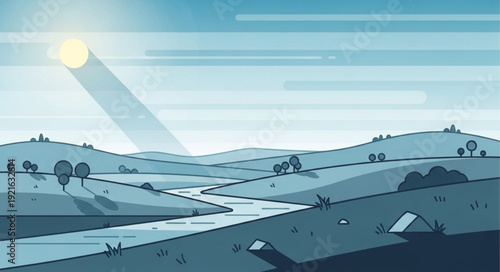 airplane landing in the airport